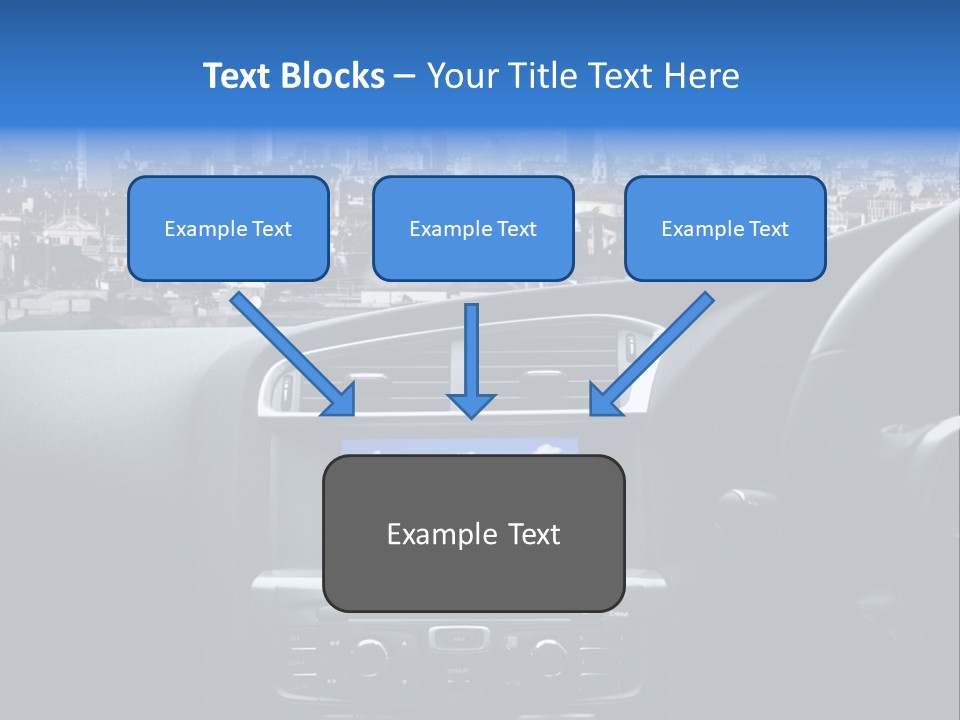 Immaginazione Auto Monti PowerPoint Template