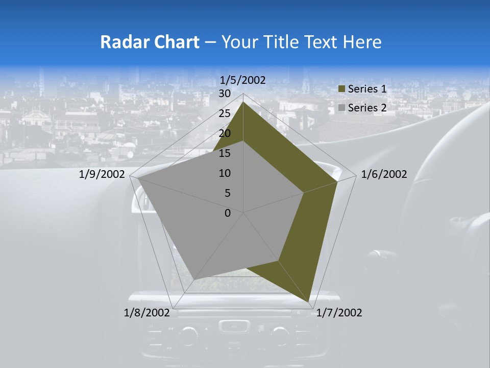 Immaginazione Auto Monti PowerPoint Template
