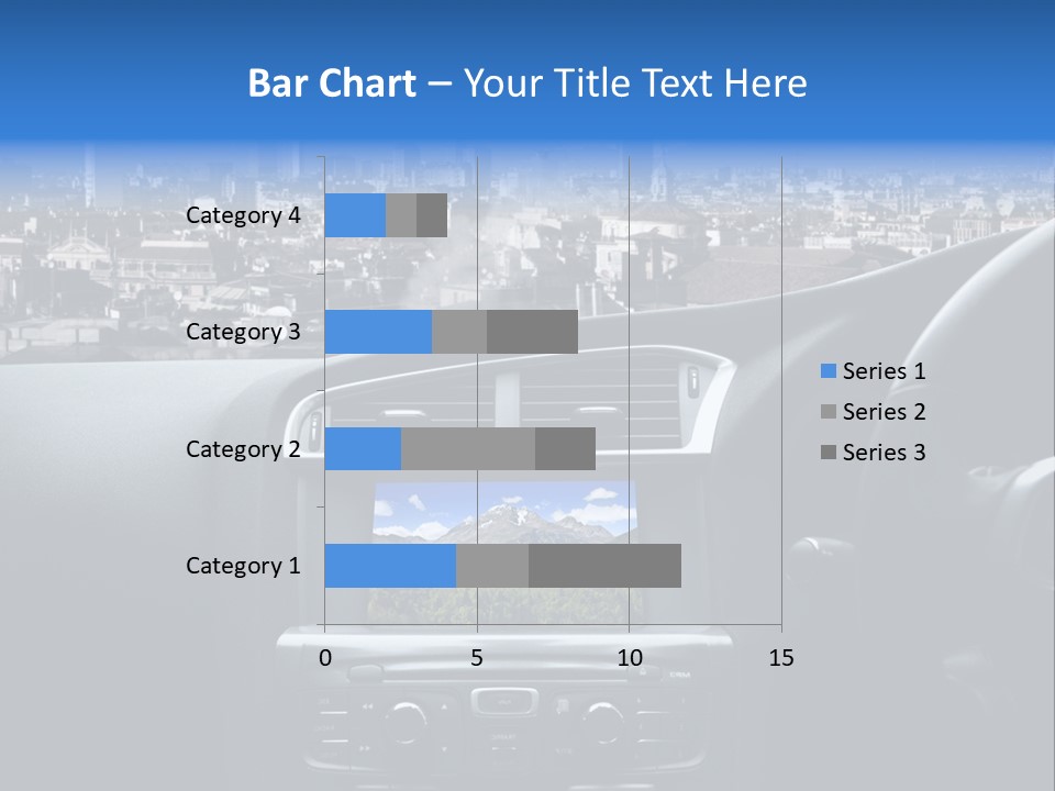 Immaginazione Auto Monti PowerPoint Template