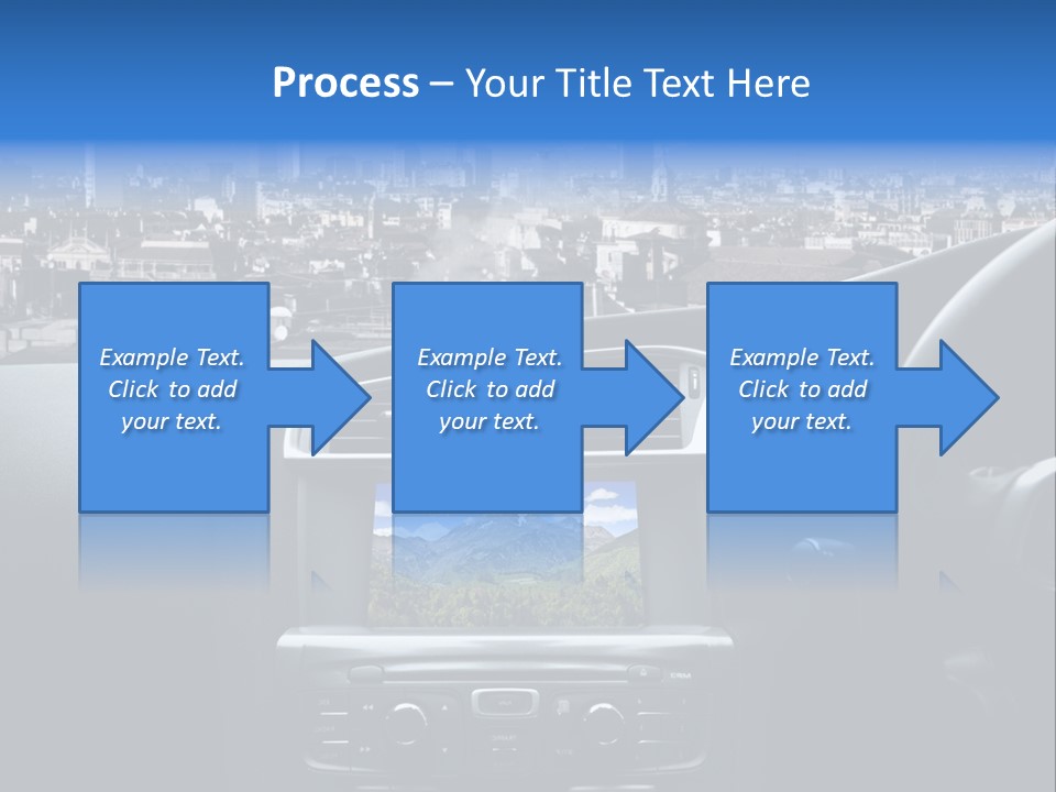 Immaginazione Auto Monti PowerPoint Template