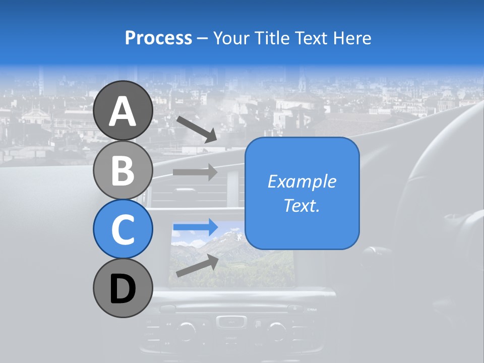 Immaginazione Auto Monti PowerPoint Template