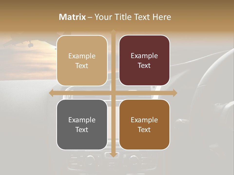 Fuggire Destinazione Sogno PowerPoint Template