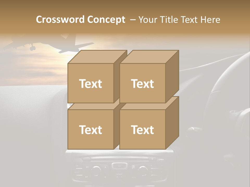 Fuggire Destinazione Sogno PowerPoint Template
