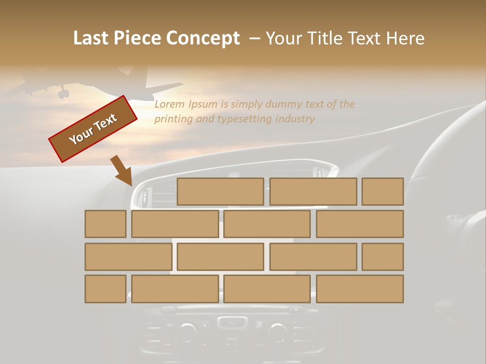 Fuggire Destinazione Sogno PowerPoint Template