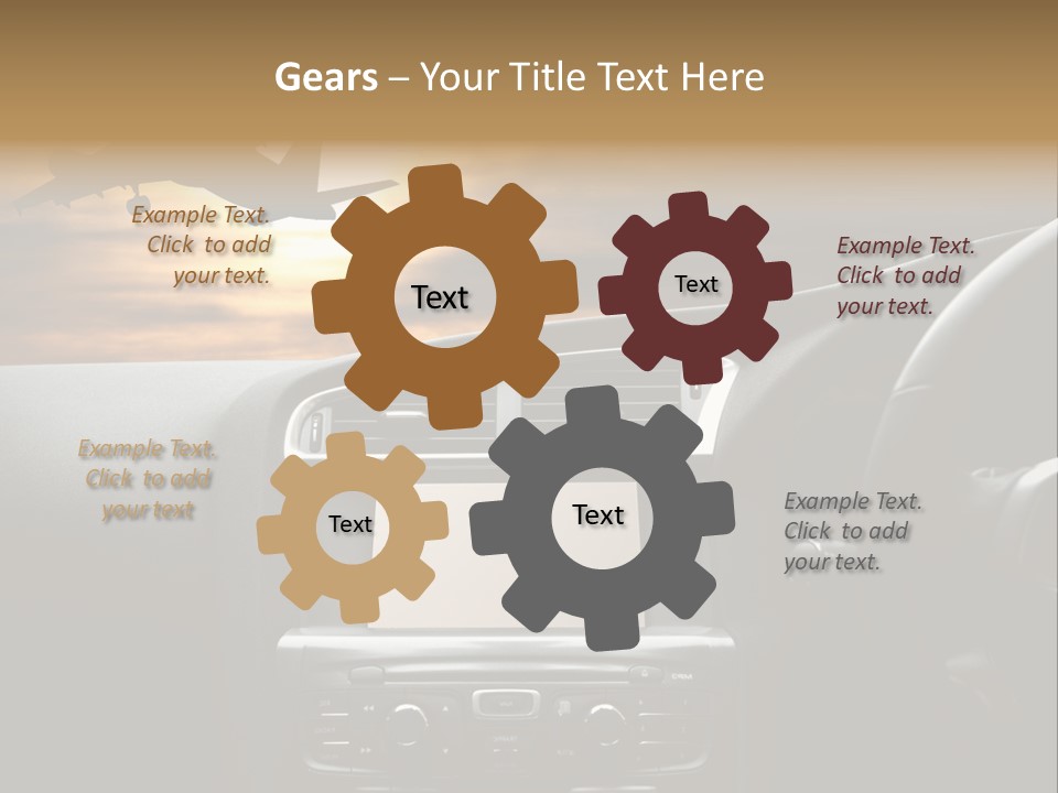 Fuggire Destinazione Sogno PowerPoint Template