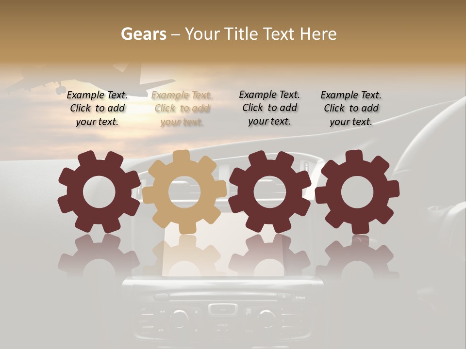 Fuggire Destinazione Sogno PowerPoint Template