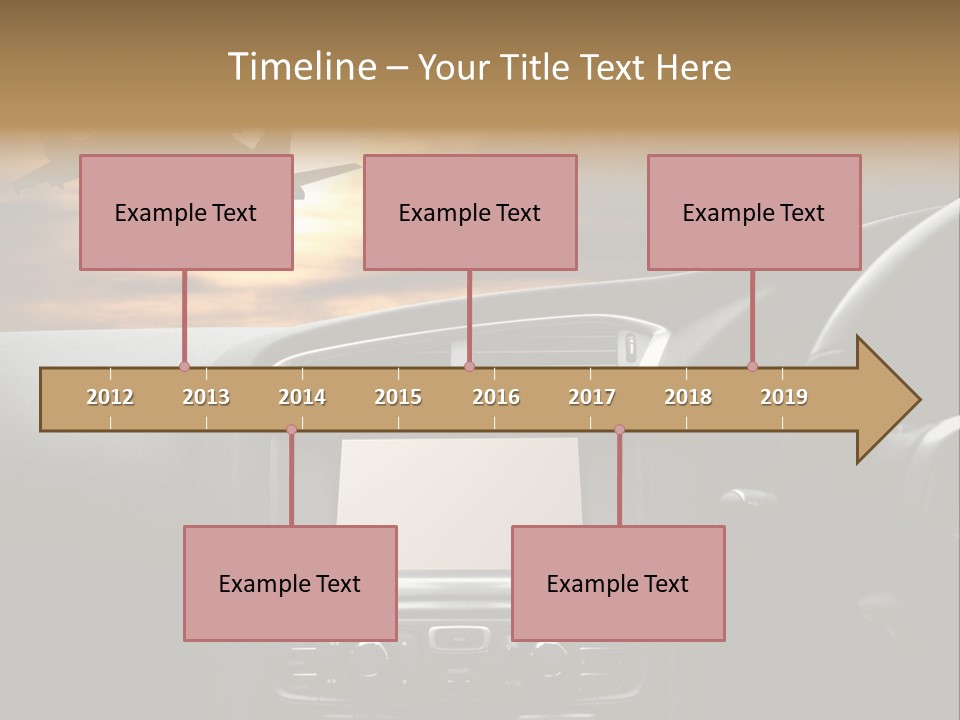 Fuggire Destinazione Sogno PowerPoint Template