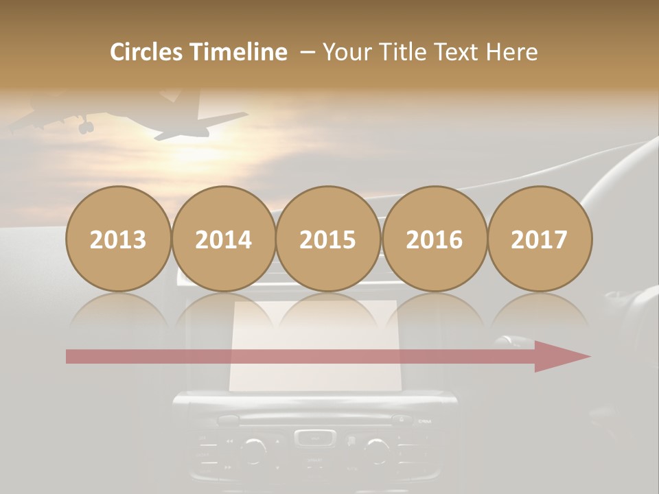 Fuggire Destinazione Sogno PowerPoint Template