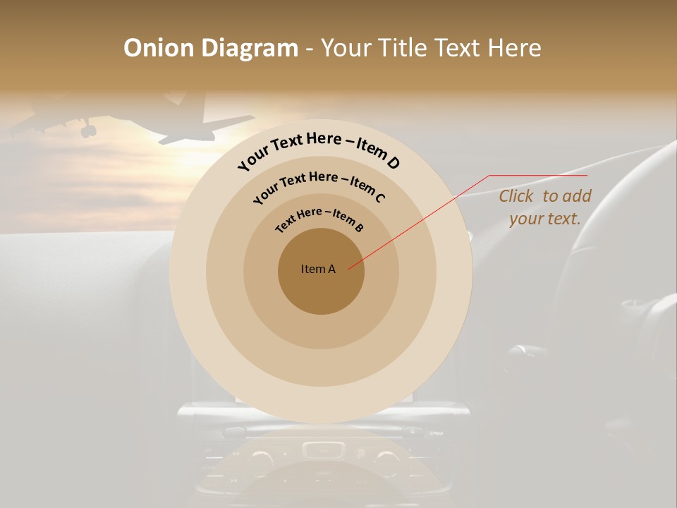 Fuggire Destinazione Sogno PowerPoint Template