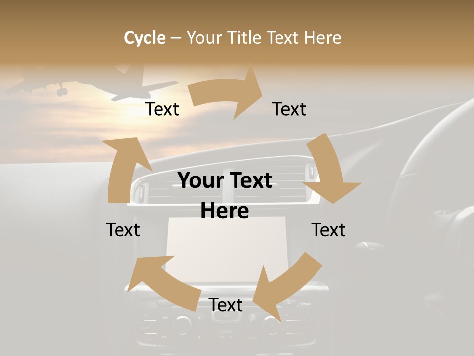 Fuggire Destinazione Sogno PowerPoint Template