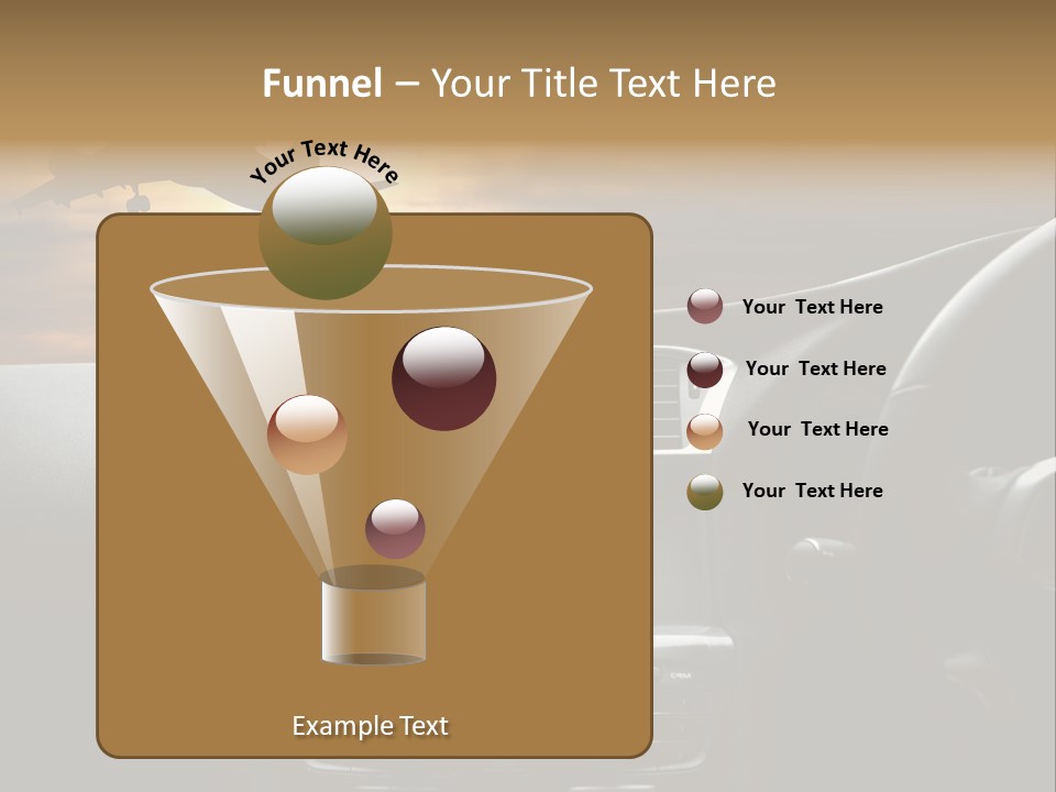 Fuggire Destinazione Sogno PowerPoint Template