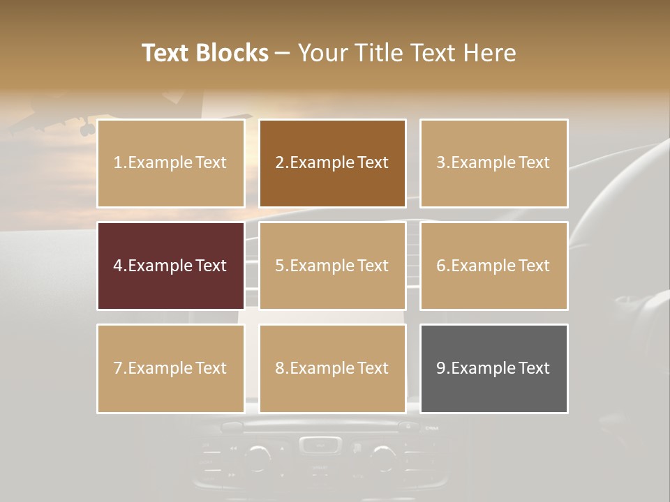 Fuggire Destinazione Sogno PowerPoint Template