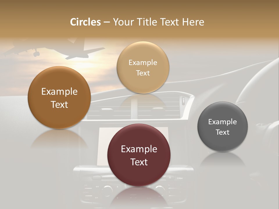 Fuggire Destinazione Sogno PowerPoint Template