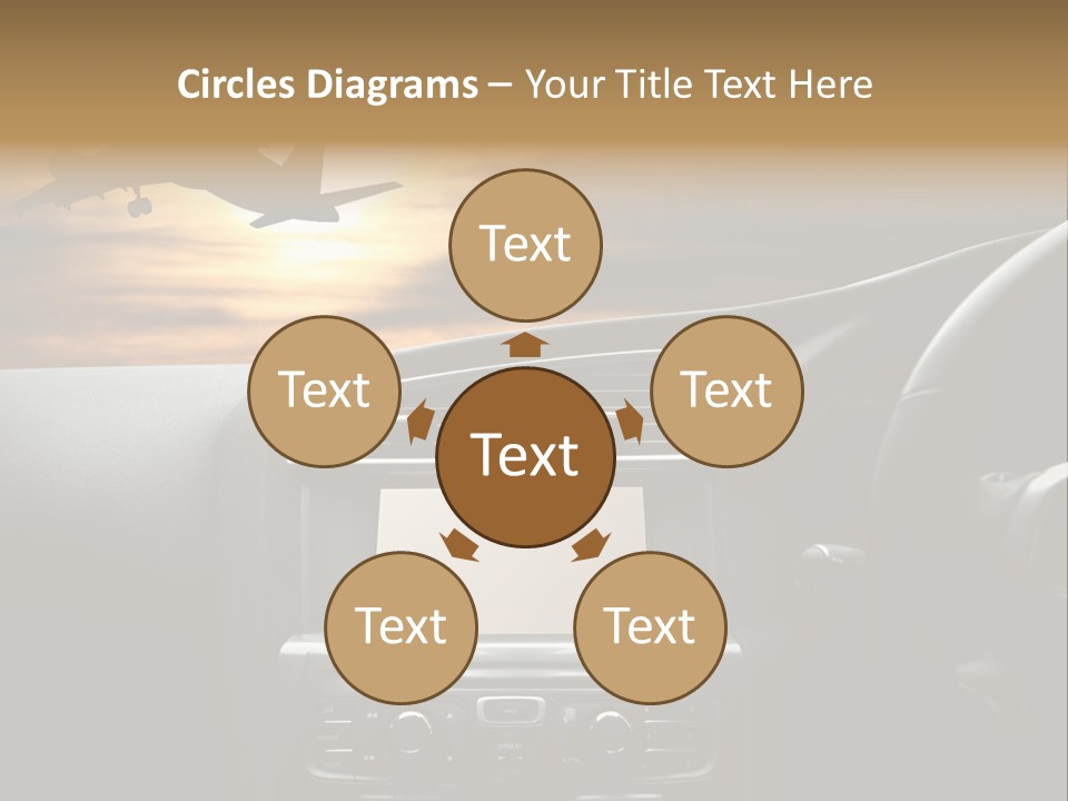 Fuggire Destinazione Sogno PowerPoint Template