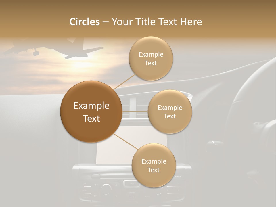 Fuggire Destinazione Sogno PowerPoint Template