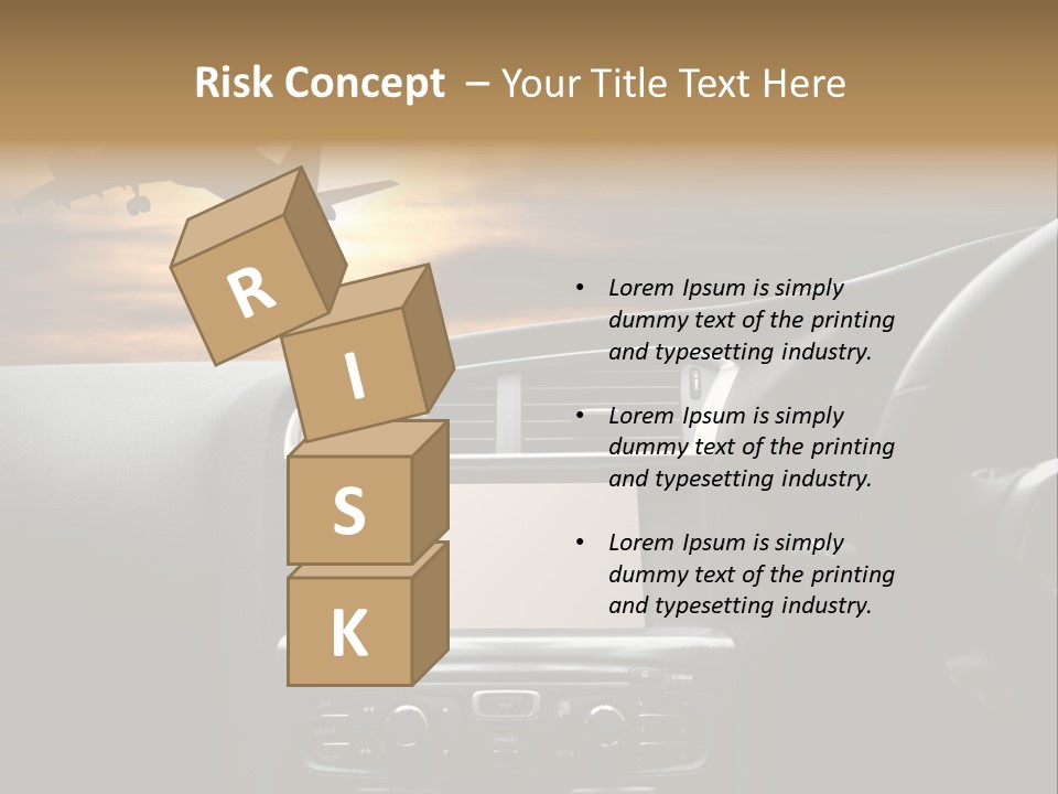 Fuggire Destinazione Sogno PowerPoint Template