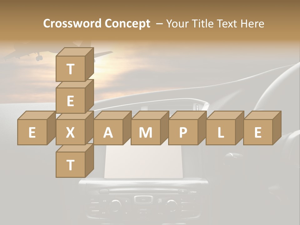 Fuggire Destinazione Sogno PowerPoint Template