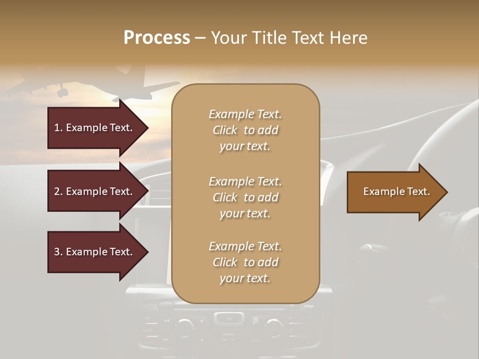 Fuggire Destinazione Sogno PowerPoint Template