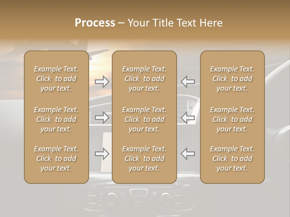 Fuggire Destinazione Sogno PowerPoint Template