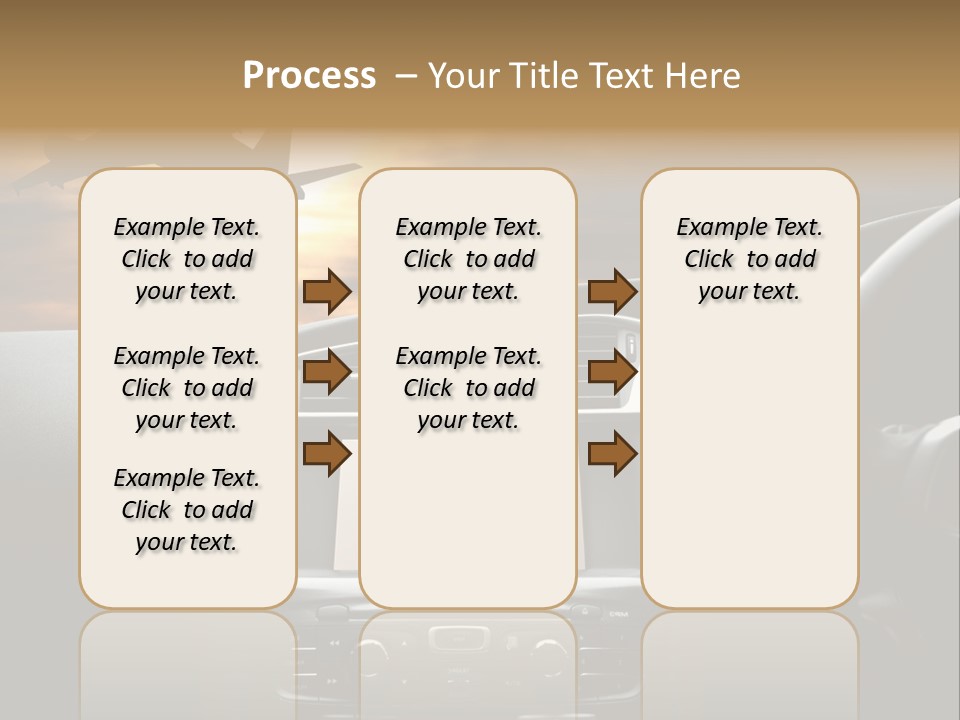 Fuggire Destinazione Sogno PowerPoint Template