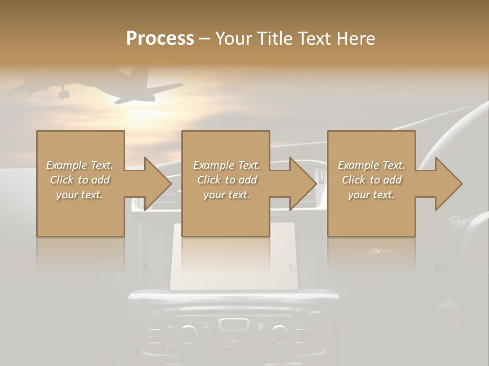 Fuggire Destinazione Sogno PowerPoint Template