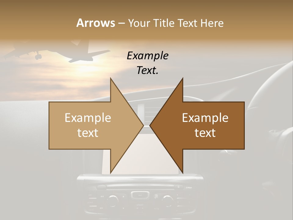 Fuggire Destinazione Sogno PowerPoint Template