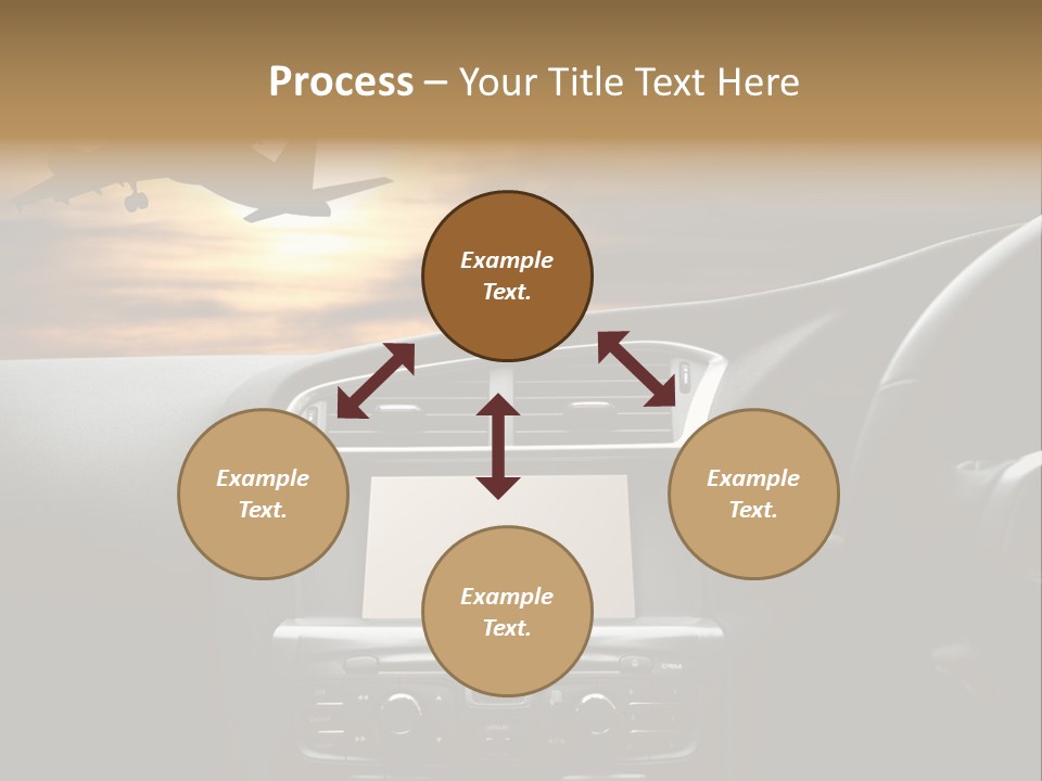 Fuggire Destinazione Sogno PowerPoint Template