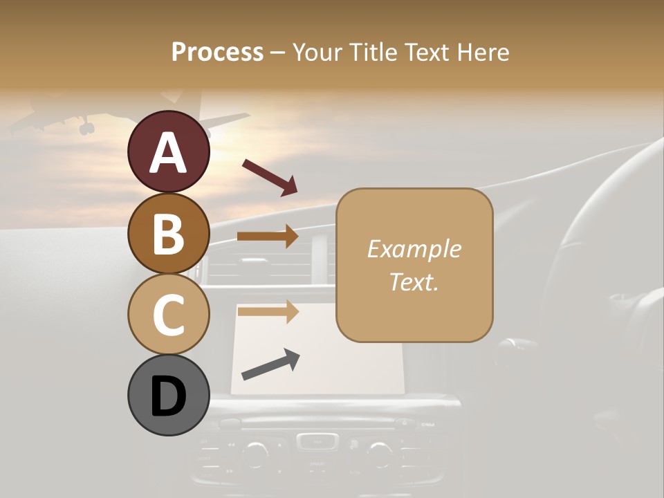 Fuggire Destinazione Sogno PowerPoint Template