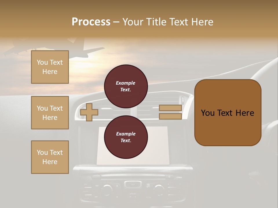 Fuggire Destinazione Sogno PowerPoint Template