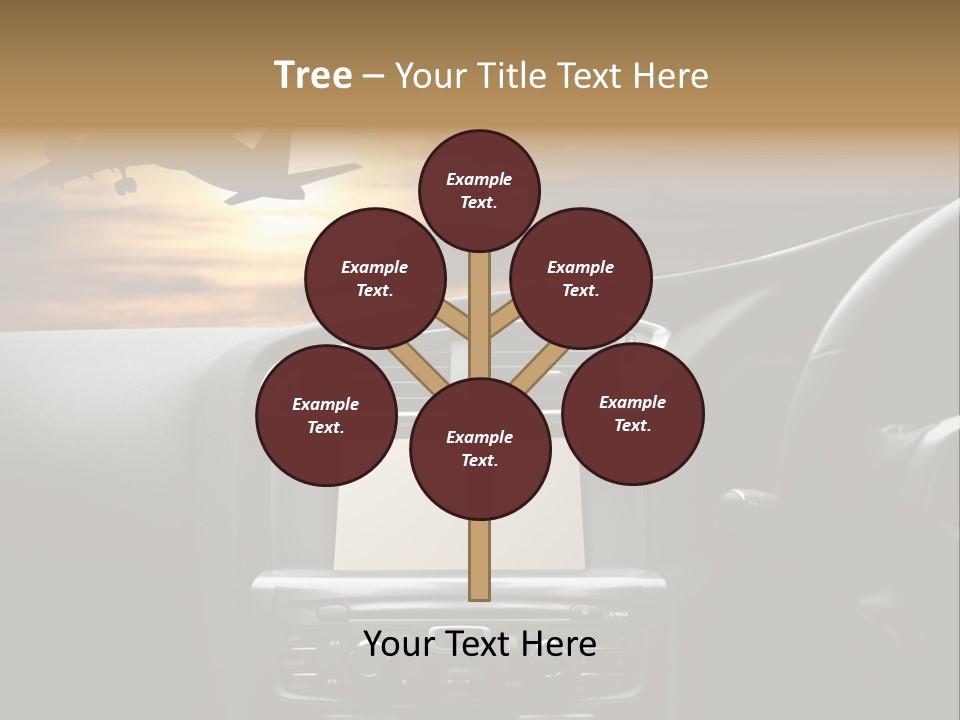 Fuggire Destinazione Sogno PowerPoint Template