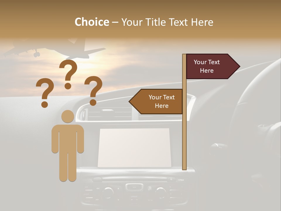 Fuggire Destinazione Sogno PowerPoint Template
