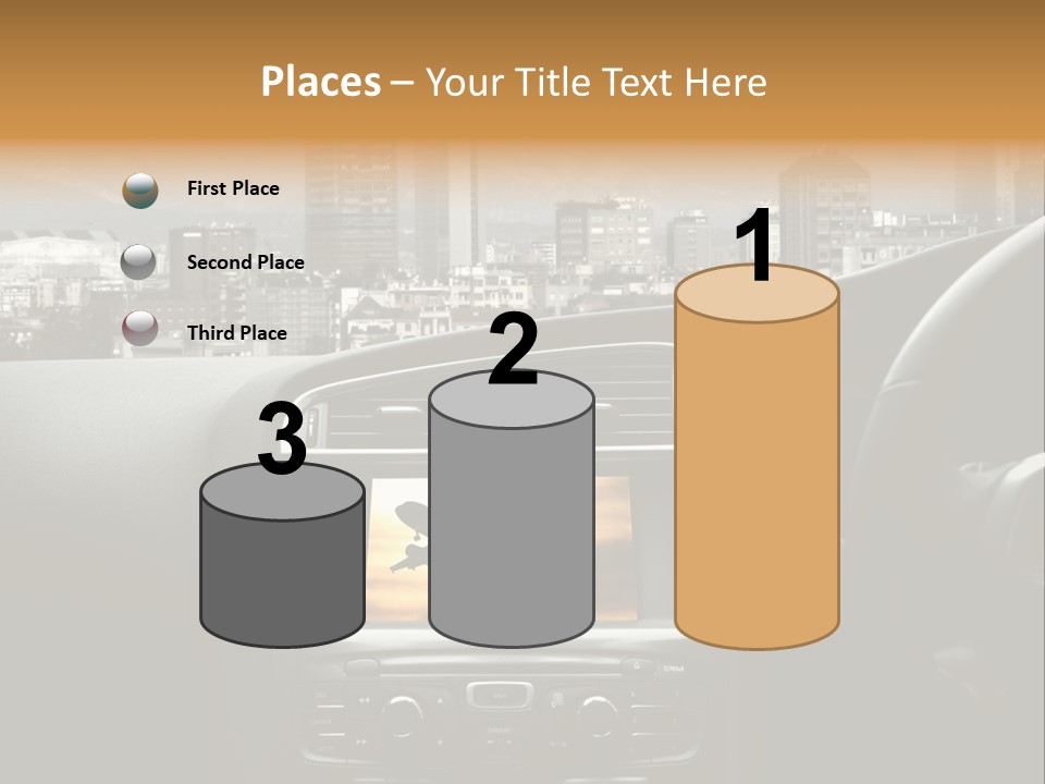 Volare Controllo Concetto PowerPoint Template