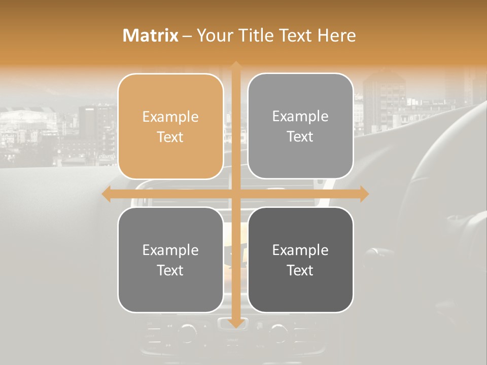 Volare Controllo Concetto PowerPoint Template