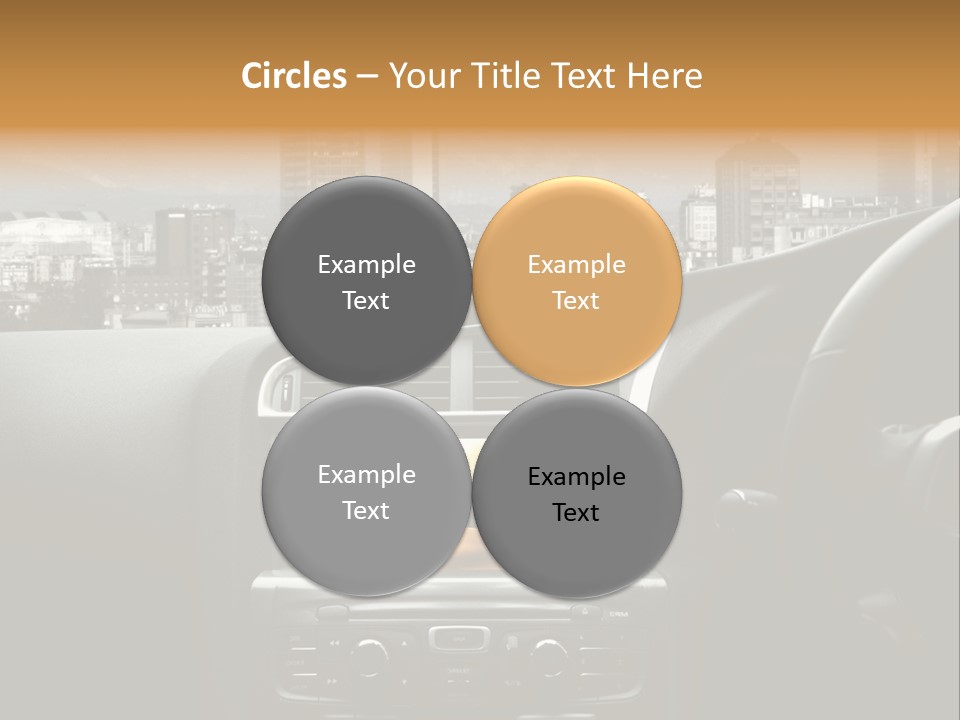 Volare Controllo Concetto PowerPoint Template