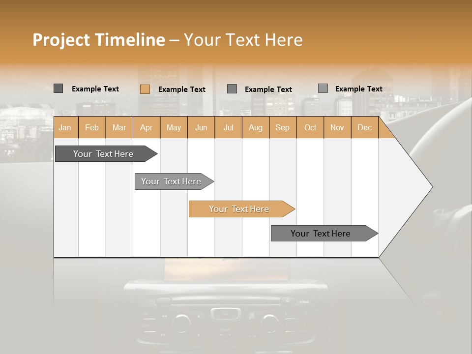 Volare Controllo Concetto PowerPoint Template