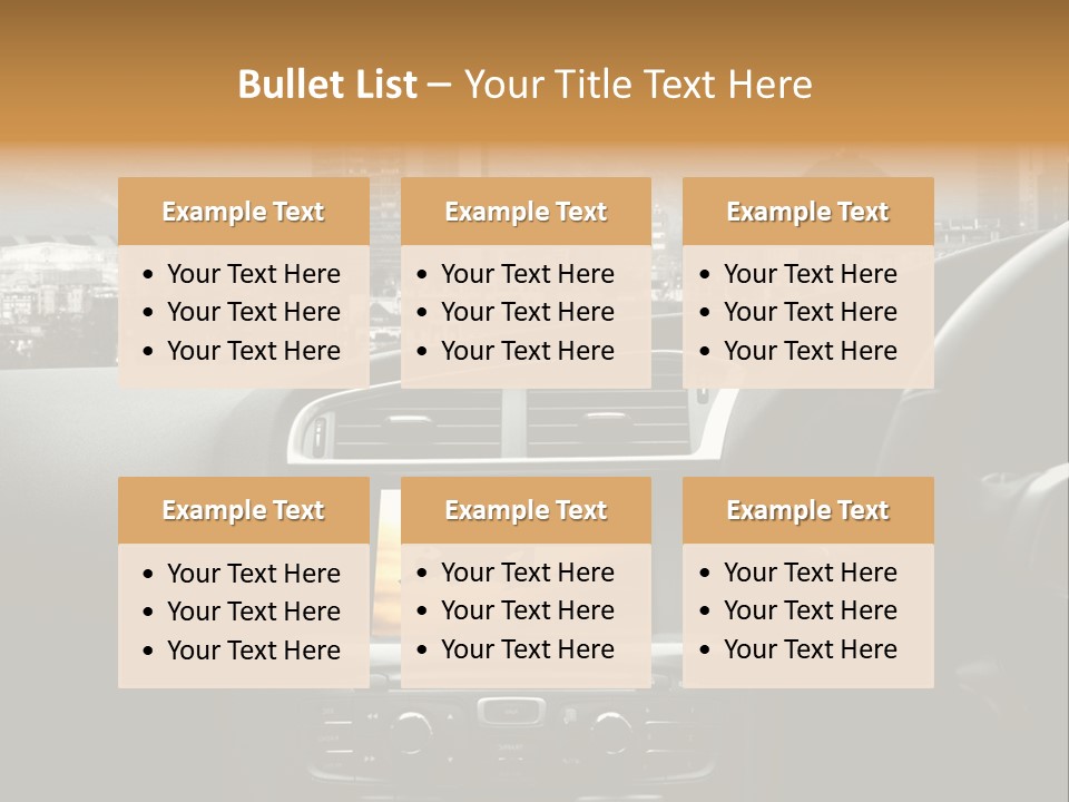 Volare Controllo Concetto PowerPoint Template