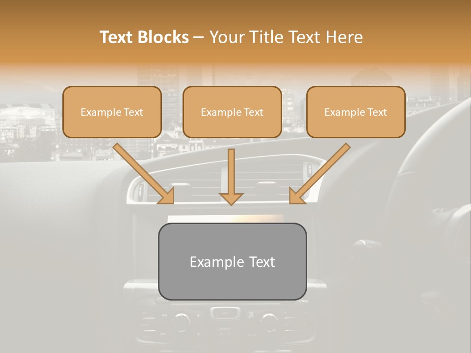 Volare Controllo Concetto PowerPoint Template