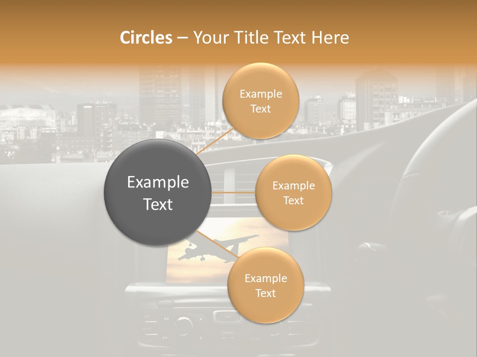 Volare Controllo Concetto PowerPoint Template