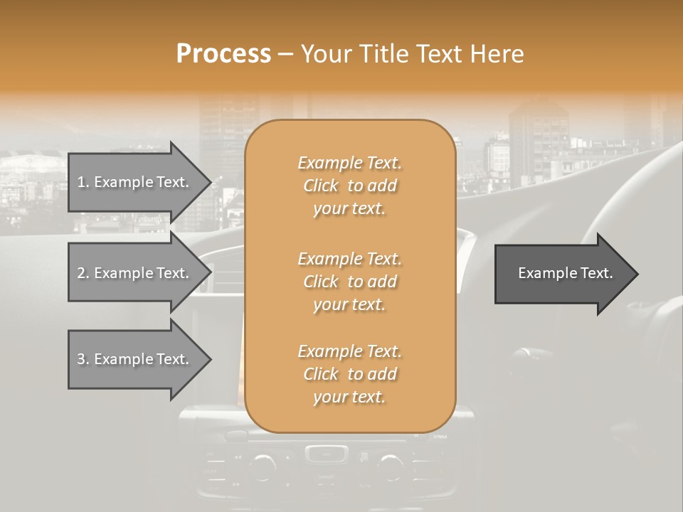 Volare Controllo Concetto PowerPoint Template