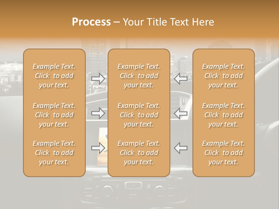 Volare Controllo Concetto PowerPoint Template