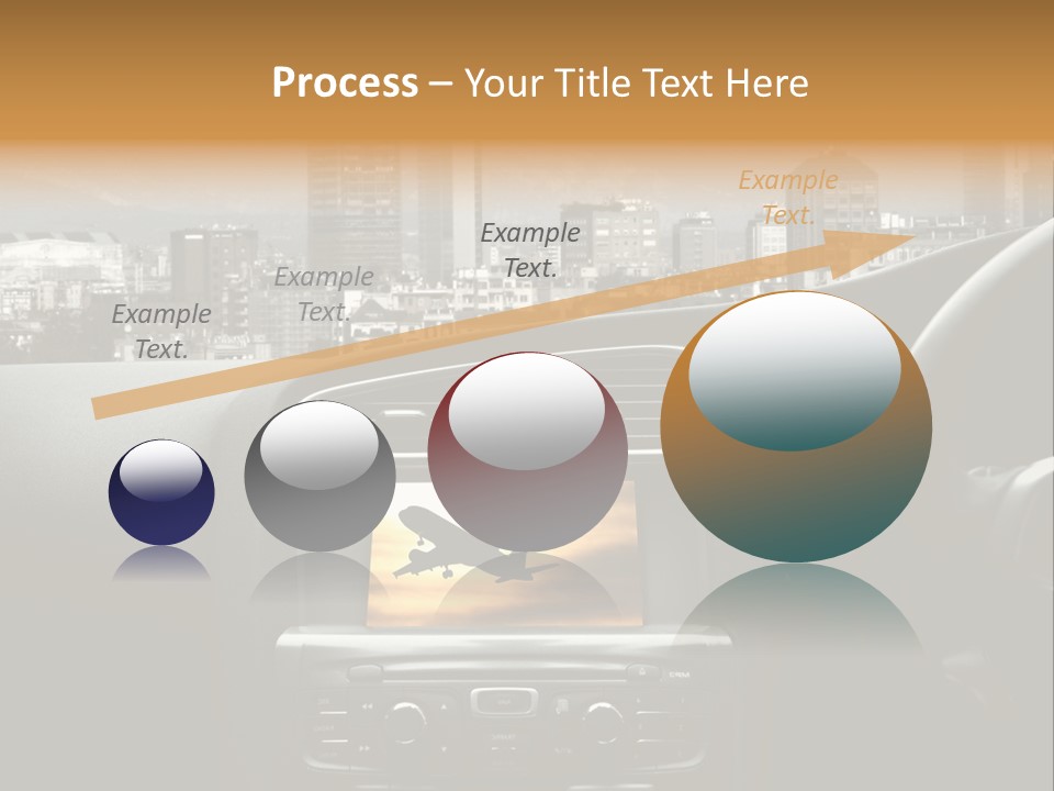 Volare Controllo Concetto PowerPoint Template