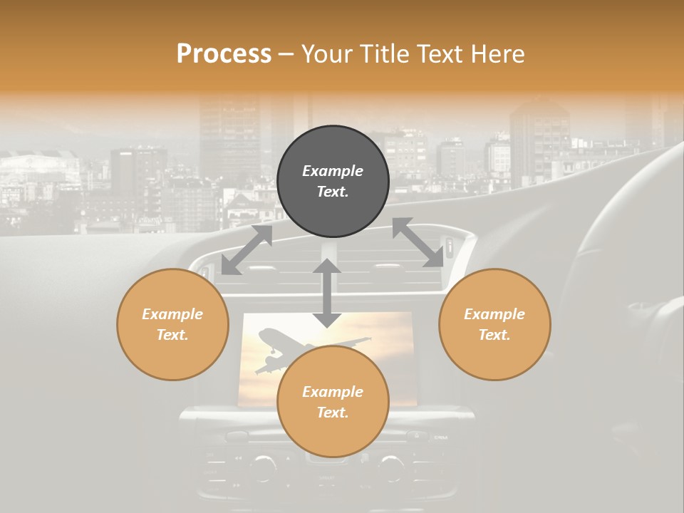 Volare Controllo Concetto PowerPoint Template