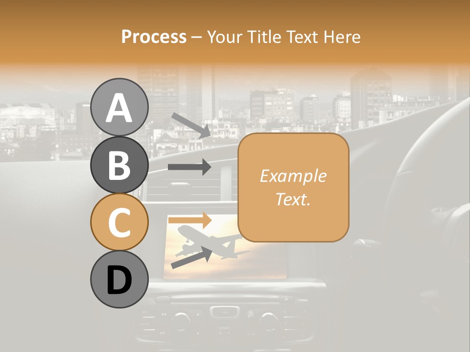 Volare Controllo Concetto PowerPoint Template