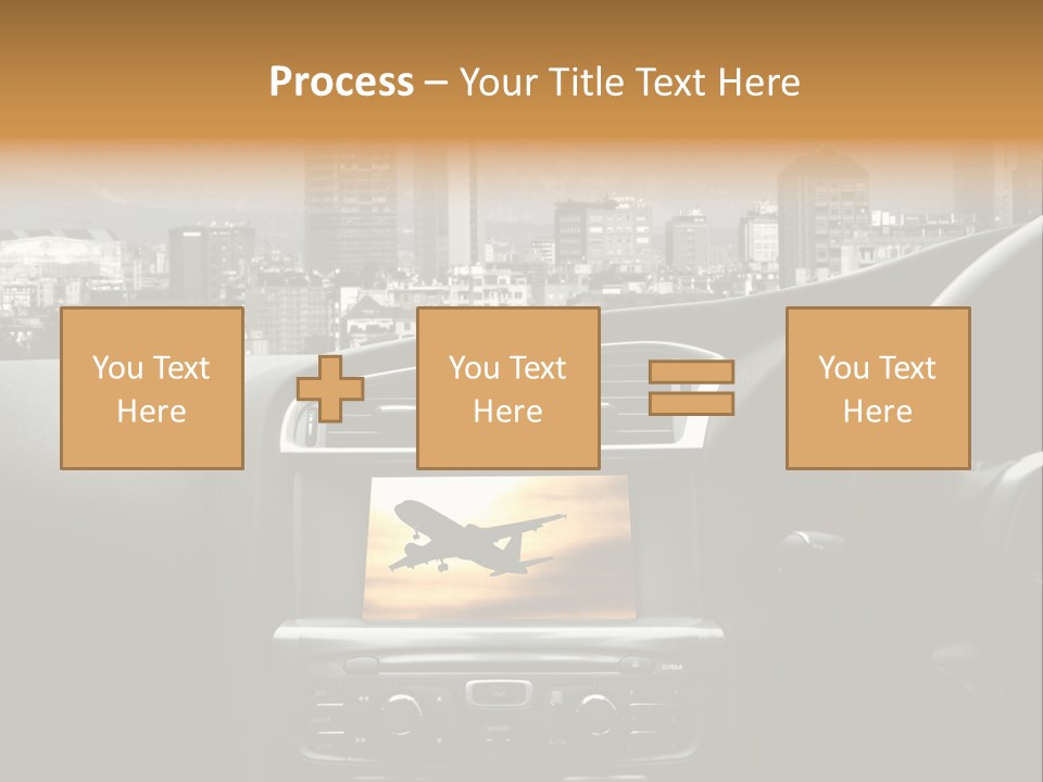 Volare Controllo Concetto PowerPoint Template