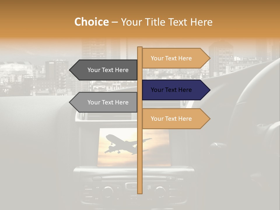 Volare Controllo Concetto PowerPoint Template