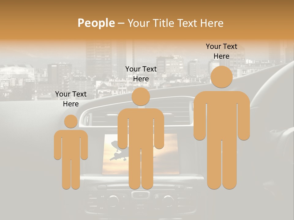 Volare Controllo Concetto PowerPoint Template