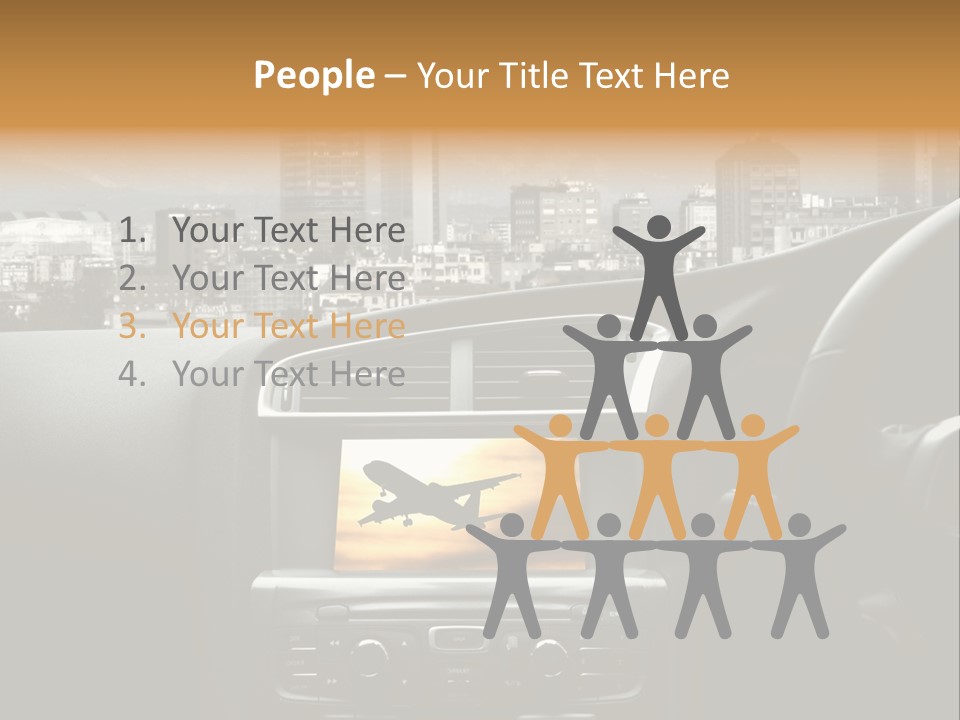 Volare Controllo Concetto PowerPoint Template