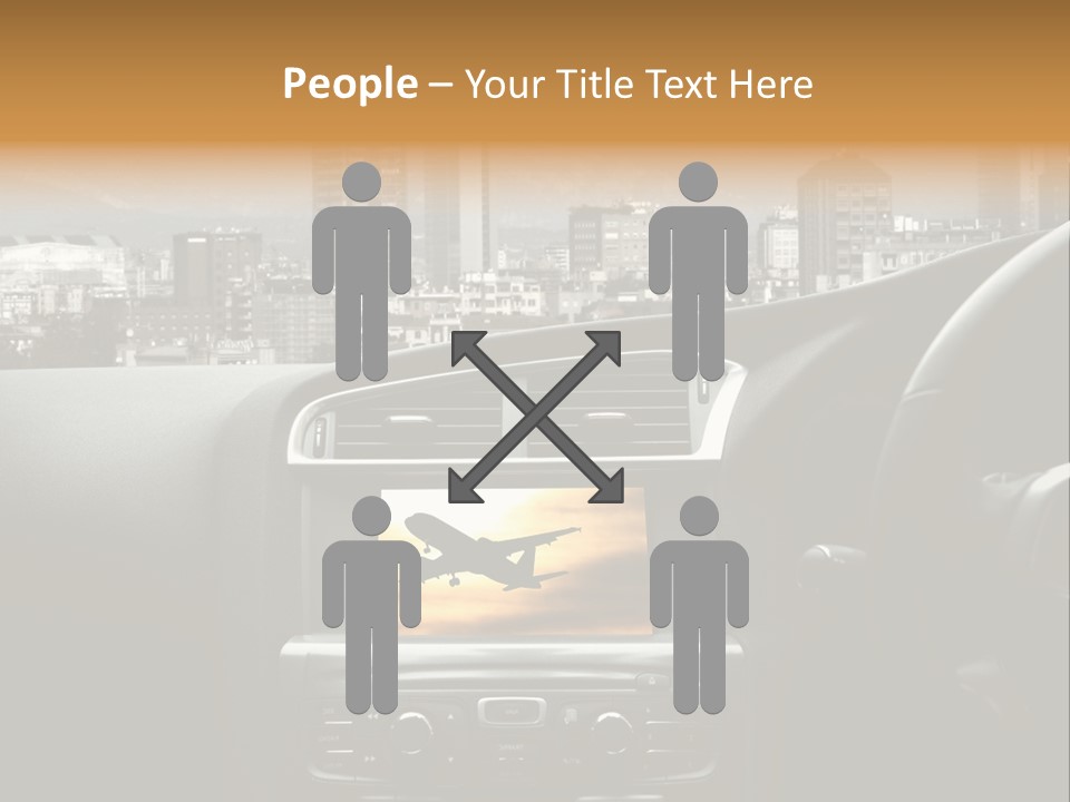 Volare Controllo Concetto PowerPoint Template