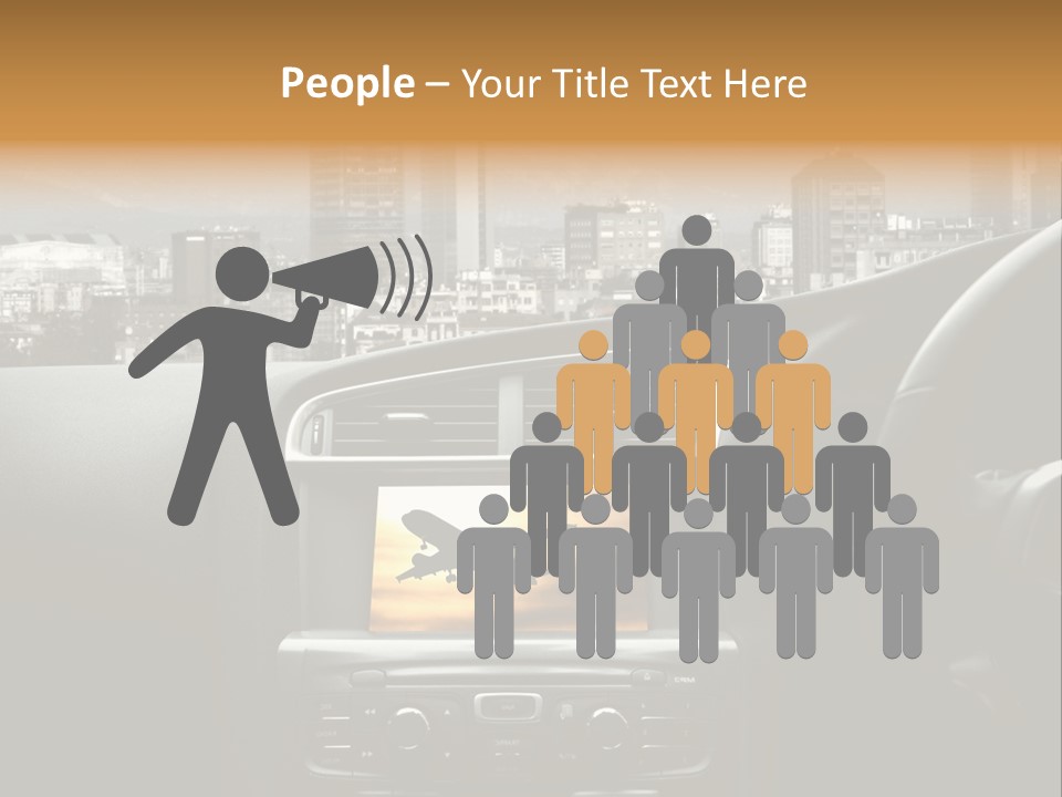 Volare Controllo Concetto PowerPoint Template