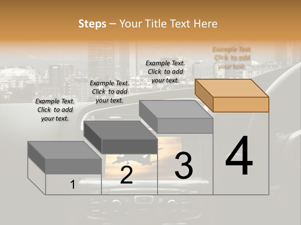 Volare Controllo Concetto PowerPoint Template